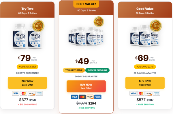 NeuroLift price