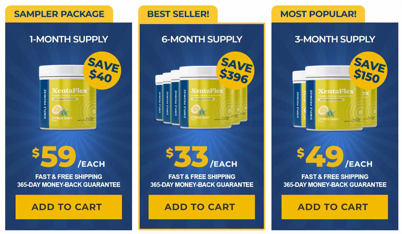 XentaFlex Pricing