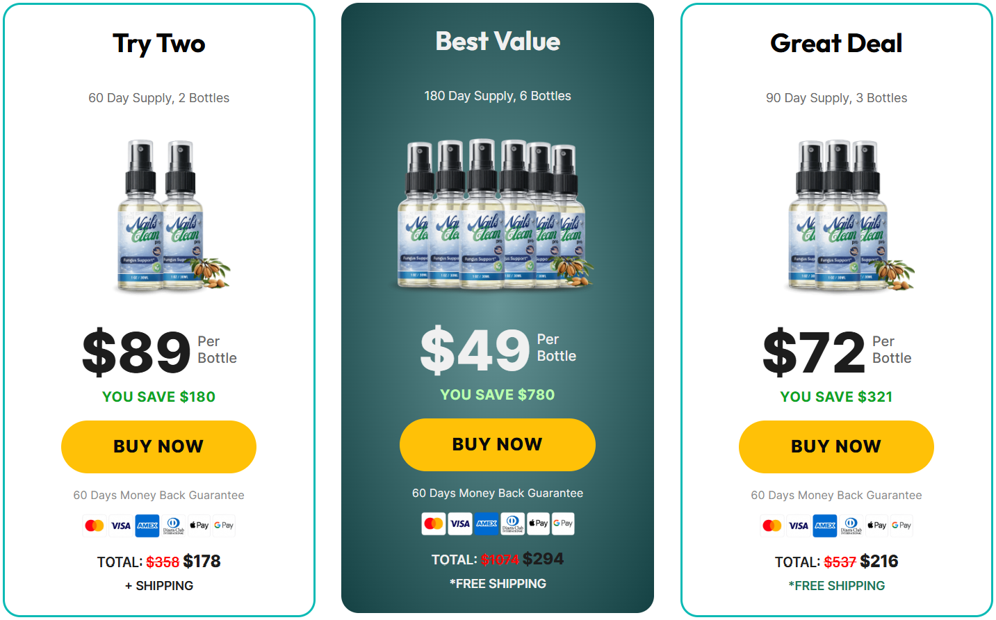 NailsCleanPro Pricing