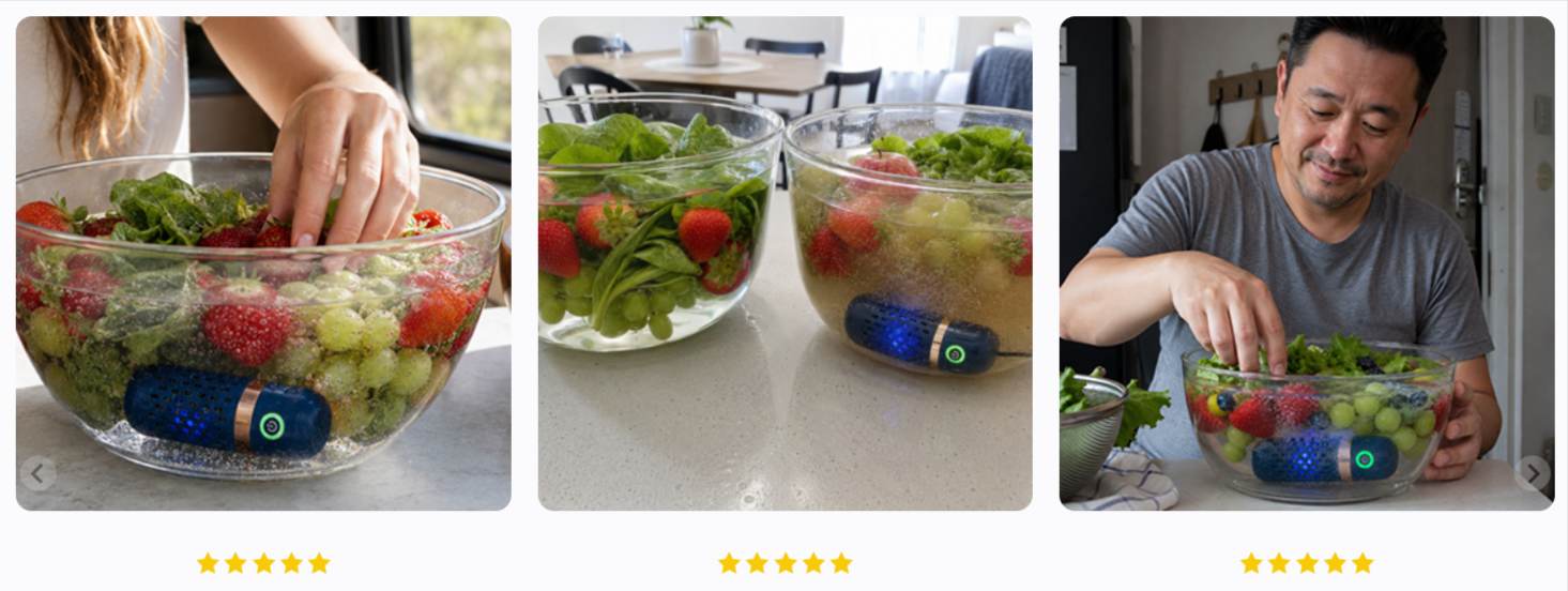 PodBloom Produce Cleaner Customers