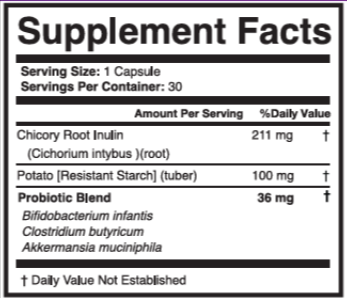SodaTide Supplement facts